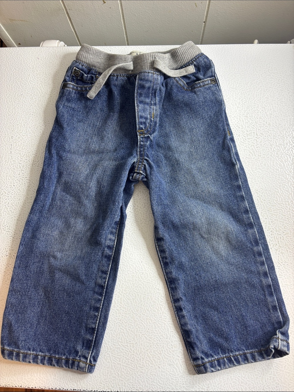 500 -Kids Pull-On Blue Denim Jeans